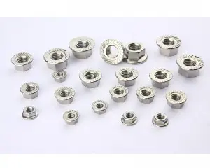 Prevailing torque type hexagon nut DIN6923