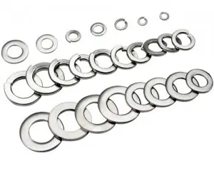 Plain washer, Spring lock washer DIN125 DIN127